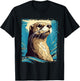 River Otter t shirt for boys & girls Cute Otter Animal Funny T-Shirt - T-Shirt | Black