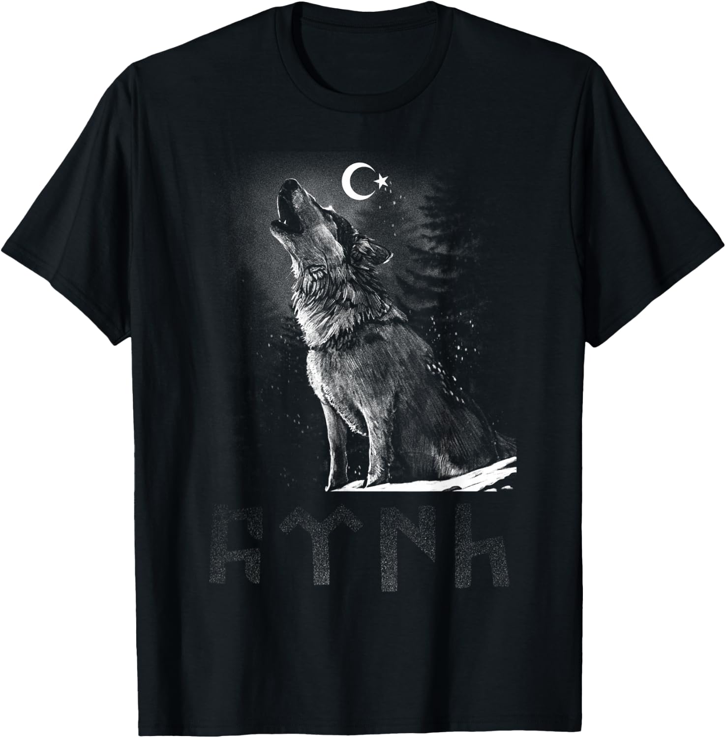 Episode von Ergenekon Bozkurt Göktürk Türk Zitat Ay-Yildiz T-Shirt - T-Shirt | Black
