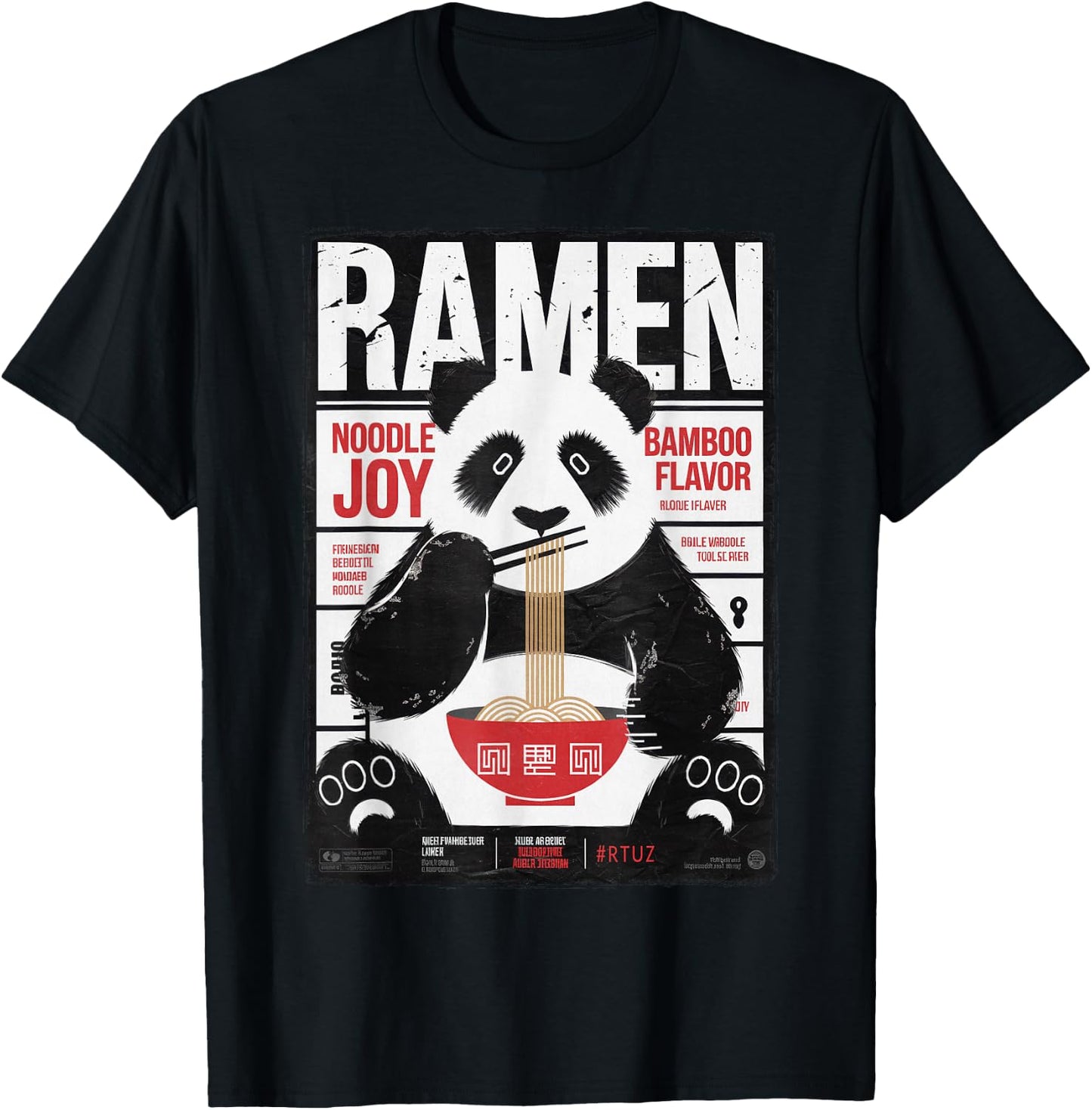 Modern Hip Hop Y2K Vintage Graffiti Edgy Urban Streetwear , black T-Shirt - T-Shirt | Black