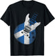 Guitar Flag Scotland T-Shirt - T-Shirt | Black