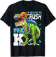 Ready To Crush Pre-K T Rex Dinosaur Back to School Boys Gift T-Shirt - T-Shirt | Black