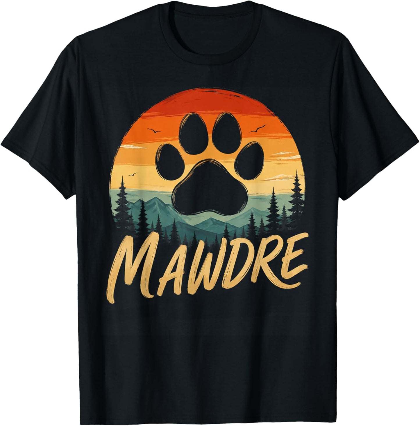 Mawdre Funny Cat Mom Dog Mom Mother's Day for Mom Women T-Shirt - T-Shirt | Black