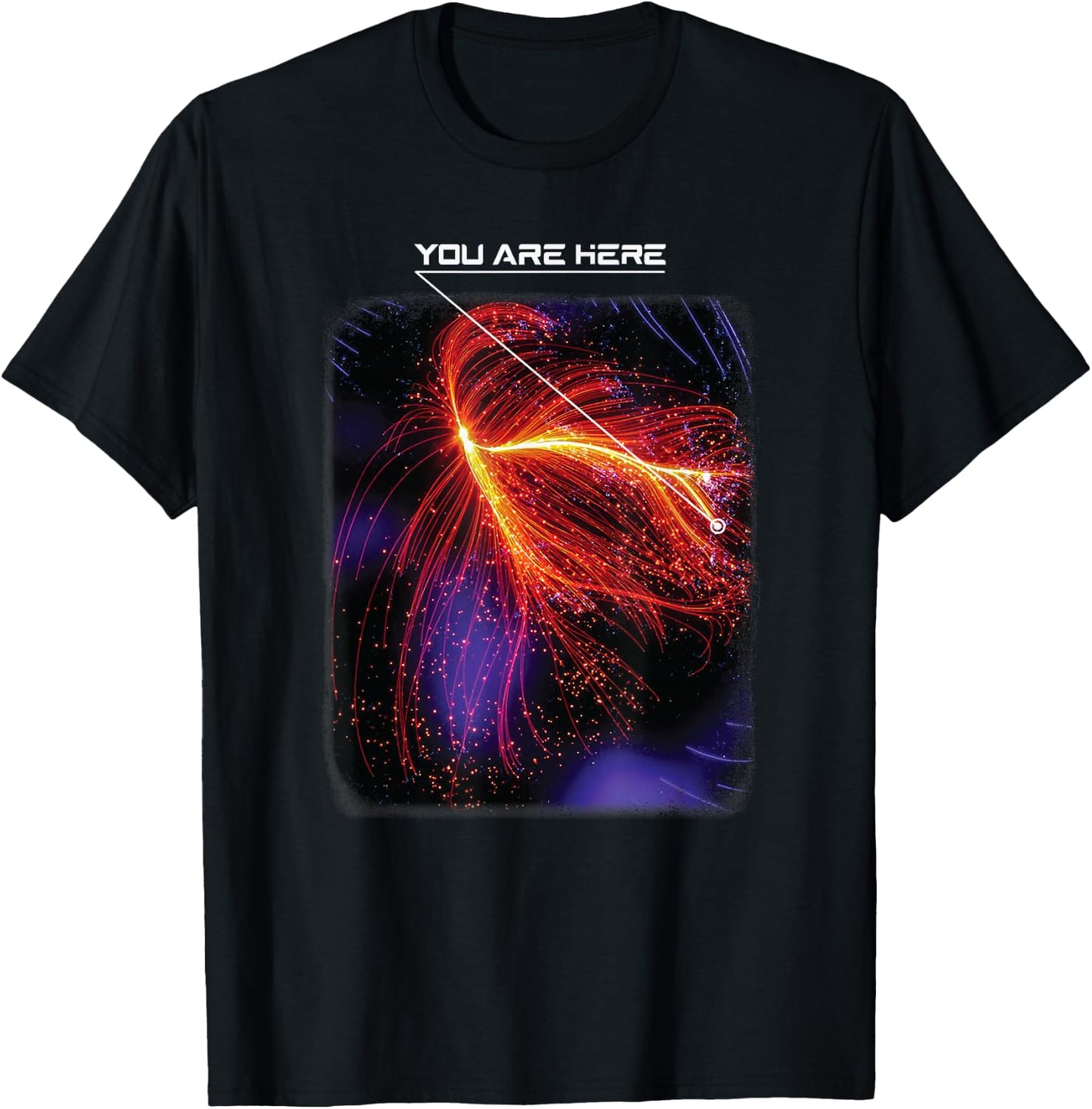 You are here Astronomy Laniakea Superamas Notre Galaxie , Black, S T-Shirt - T-Shirt | Black