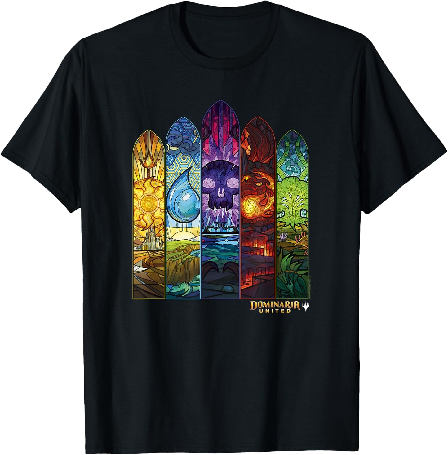 Magic: The Gathering Dominaria United Windows T-Shirt - T-Shirt | Black