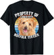 Norfolk Terrier Retro Property Of T-Shirt - T-Shirt | Black