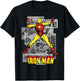 Marvel Avengers Iron Man Comic Panel Portrait T-Shirt - T-Shirt | Black
