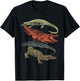 Vintage Crocodiles Retro Crocodile T-Shirt - T-Shirt | Black