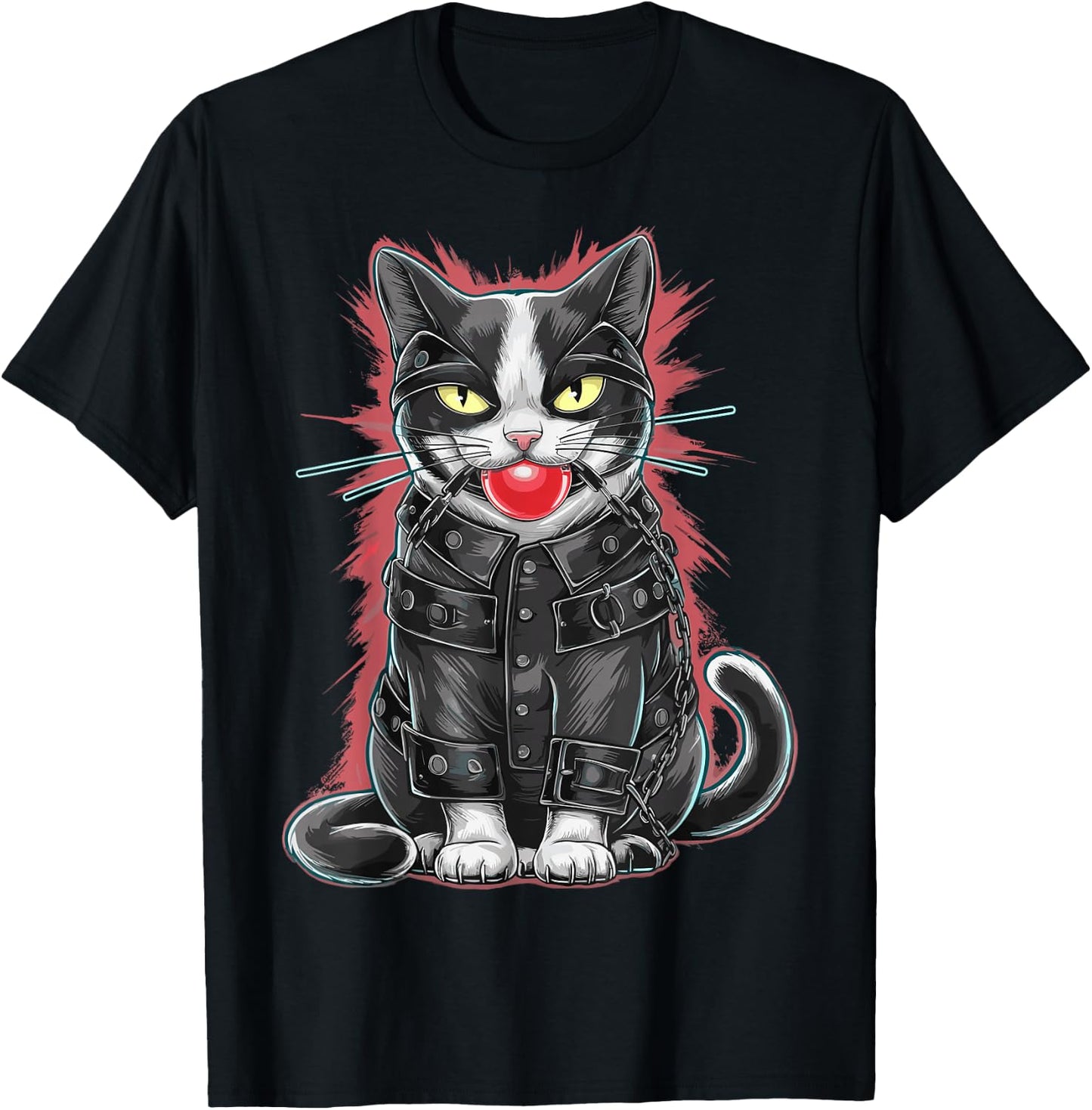 Chat Bondage BDSM and Domination for Fetish Follower , Black, S T-Shirt - T-Shirt | Black
