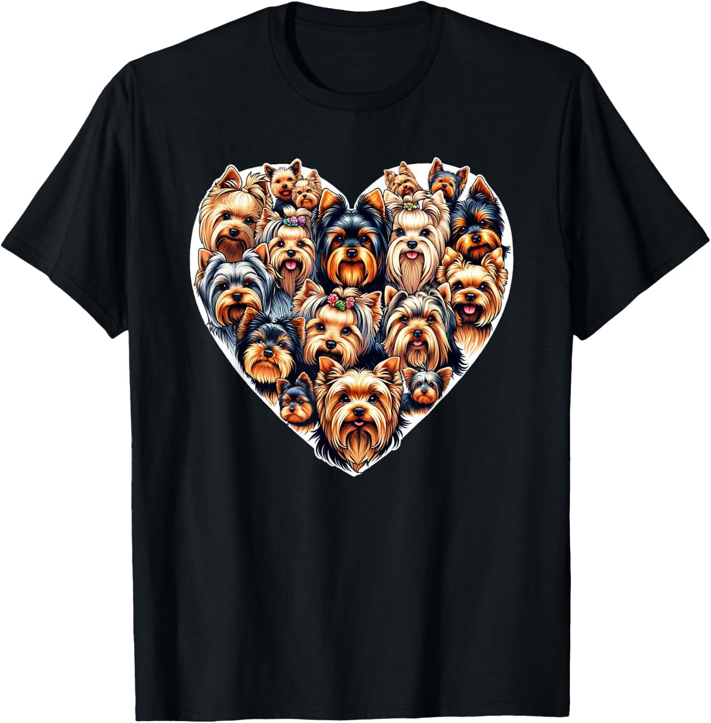 Yorkshire Terrier Dog Yorkie T-Shirt - T-Shirt | Black