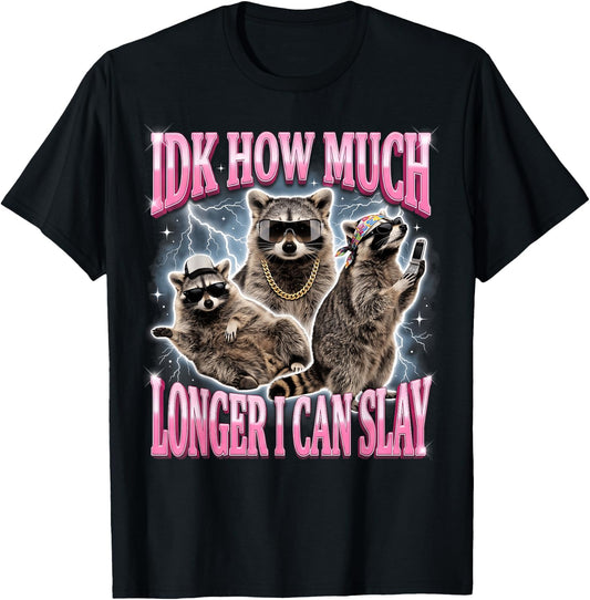 IDK How Much Longer I Can Slay T-Shirt - T-Shirt | Black