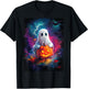 Halloween Girls Design Boys Ghost Pumpkin Kids Halloween T-Shirt - T-Shirt | Black