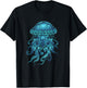 Mandala Jellyfish T-Shirt - T-Shirt | Black