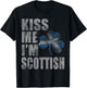 Kiss Me I'm Scottish Irish St Patrick's Day Men Women Kids T-Shirt - T-Shirt | Black
