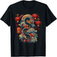 Year of the Snake 2025 Chinese Zodiac T-Shirt - T-Shirt | Black