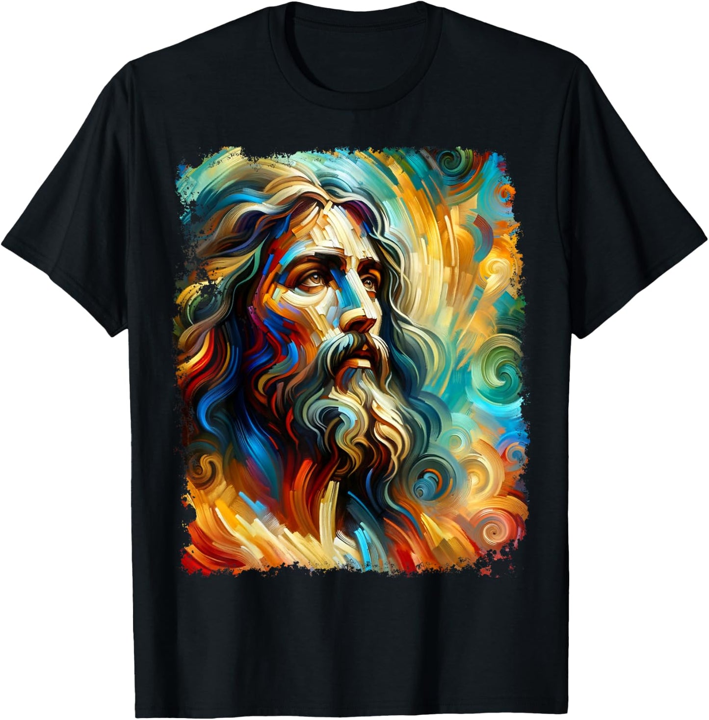 Jesus Christ Pop Art T-Shirt - T-Shirt | Black