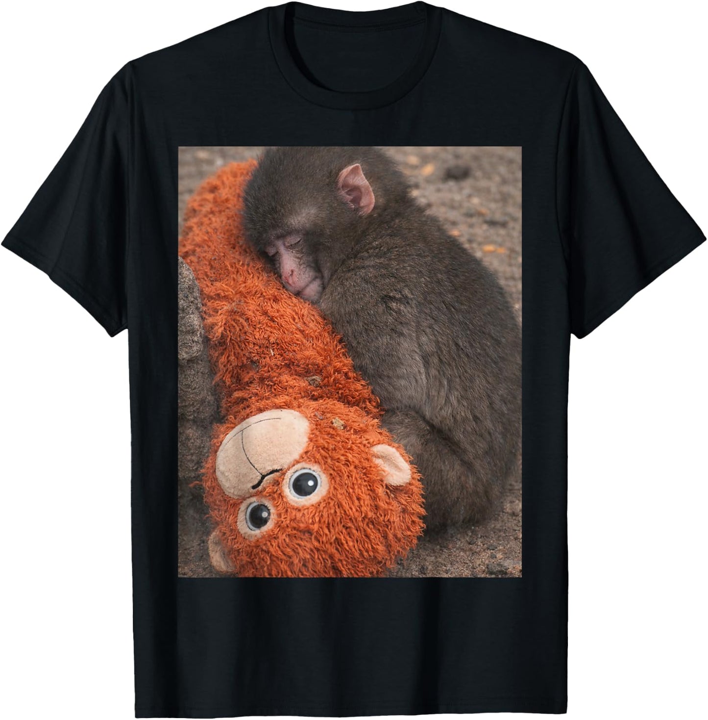 Punch The Monkey Meme X AFFE Meme Ape Punch Monkey Baby Meme T-Shirt - T-Shirt | Black