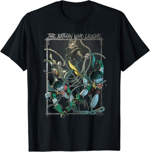 Batman Joker Who Laughs T-Shirt - T-Shirt | Black
