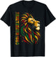 Juneteenth Shirt Lion June 19th 1865 Juneteenth Men T-Shirt - T-Shirt | Black