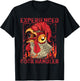 Funny Chicken Experienced Cock Handler T-Shirt - T-Shirt | Black