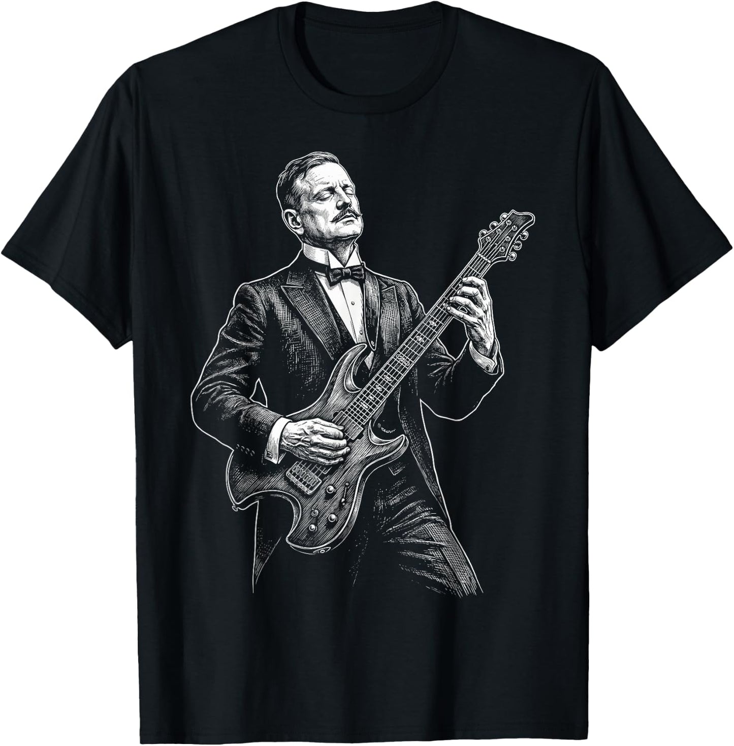 Jean Sibelius Guitar Composser Pianist T-Shirt - T-Shirt | Black