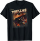 They Live Faded Poster T-Shirt - T-Shirt | Black