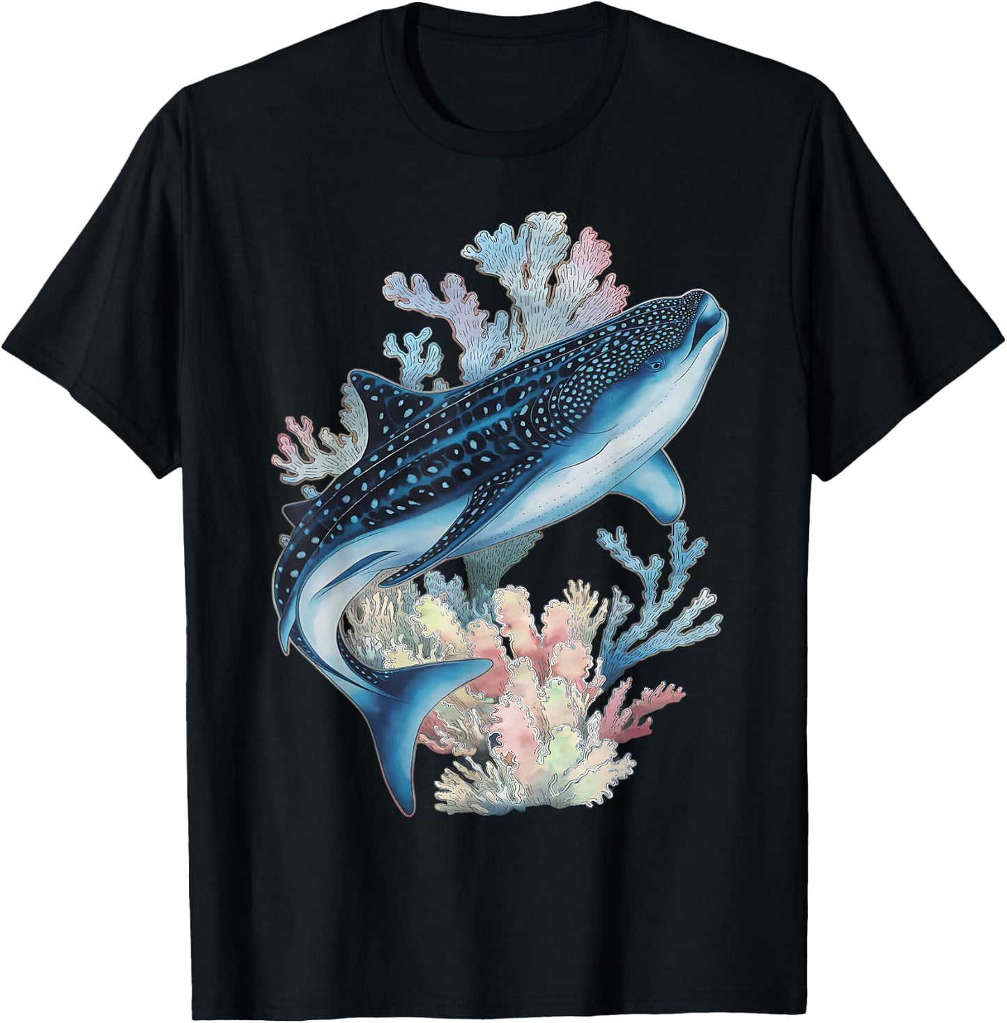 Whale Ocean Nature Marine Animal Beachy Sea Life Whale Ocean T-Shirt - T-Shirt | Black