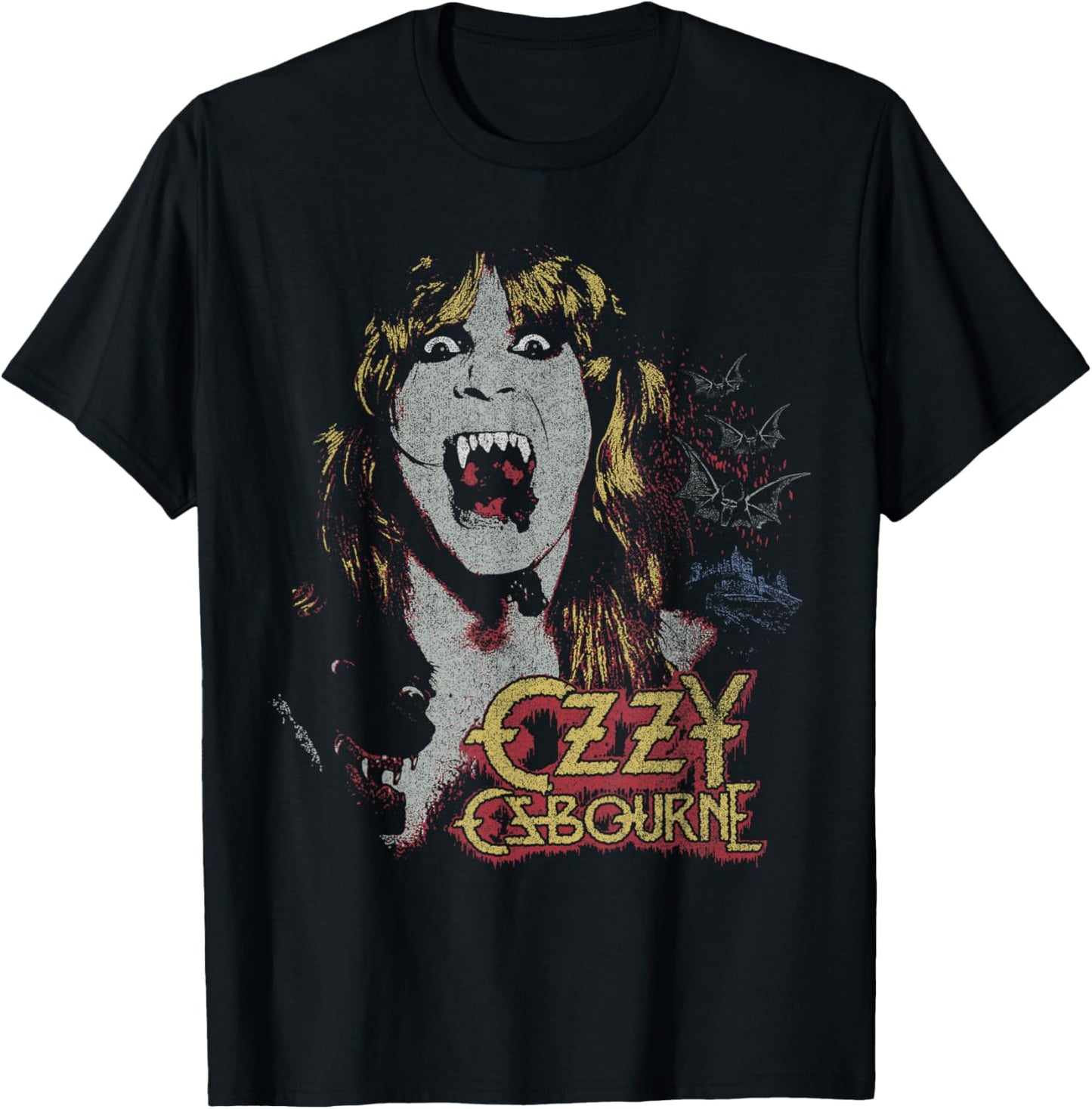 Ozzy Osbourne Die Rede vom Teufel im Vintage-Look T-Shirt - T-Shirt | Black