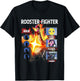 Rooster Fighter Character Breakdown Action Anime T-Shirt - T-Shirt | Black