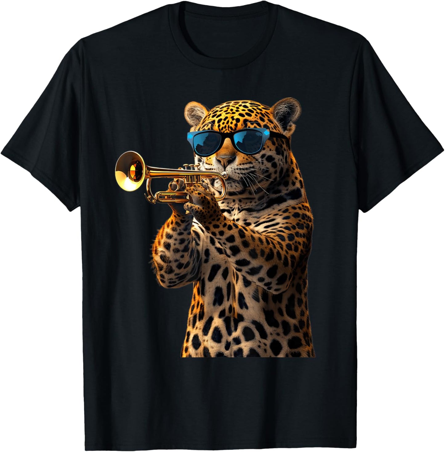 Jaguar Trumpet T-Shirt - T-Shirt | Black