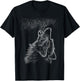 Wolf Howling Scribble Head Art Sketch for Lover Wolves Wild T-Shirt - T-Shirt | Black