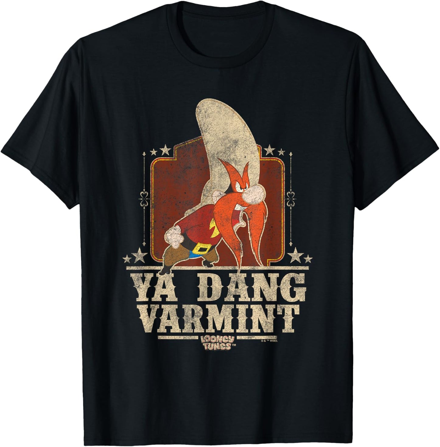 Looney Tunes Yosemite Same Varment T-Shirt - T-Shirt | Black