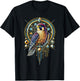 Spirit Peregrine Falcon Bird Raptor Birding Watcher Mystical T-Shirt - T-Shirt | Black