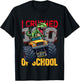 Kids I Crushed 100 Days of School Toddler Dinosaur Monster Truck T-Shirt - T-Shirt | Black