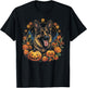 German Shepherd Dog - Pumpkin Thanksgiving Fall Halloween T-Shirt - T-Shirt | Black