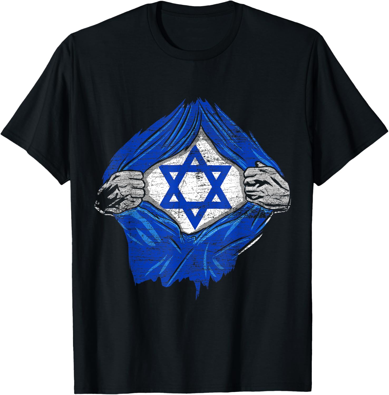 Jewish Israeli Symbol Jerusalem Israel T-Shirt - T-Shirt | Black