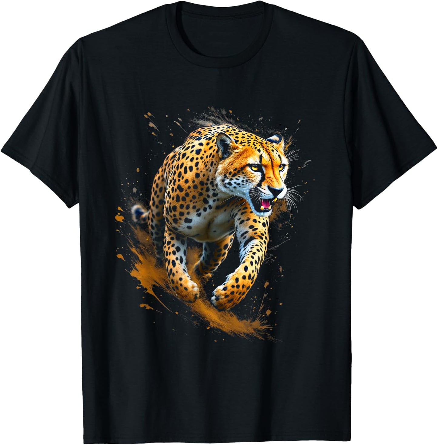 Cheetah T-Shirt - T-Shirt | Black