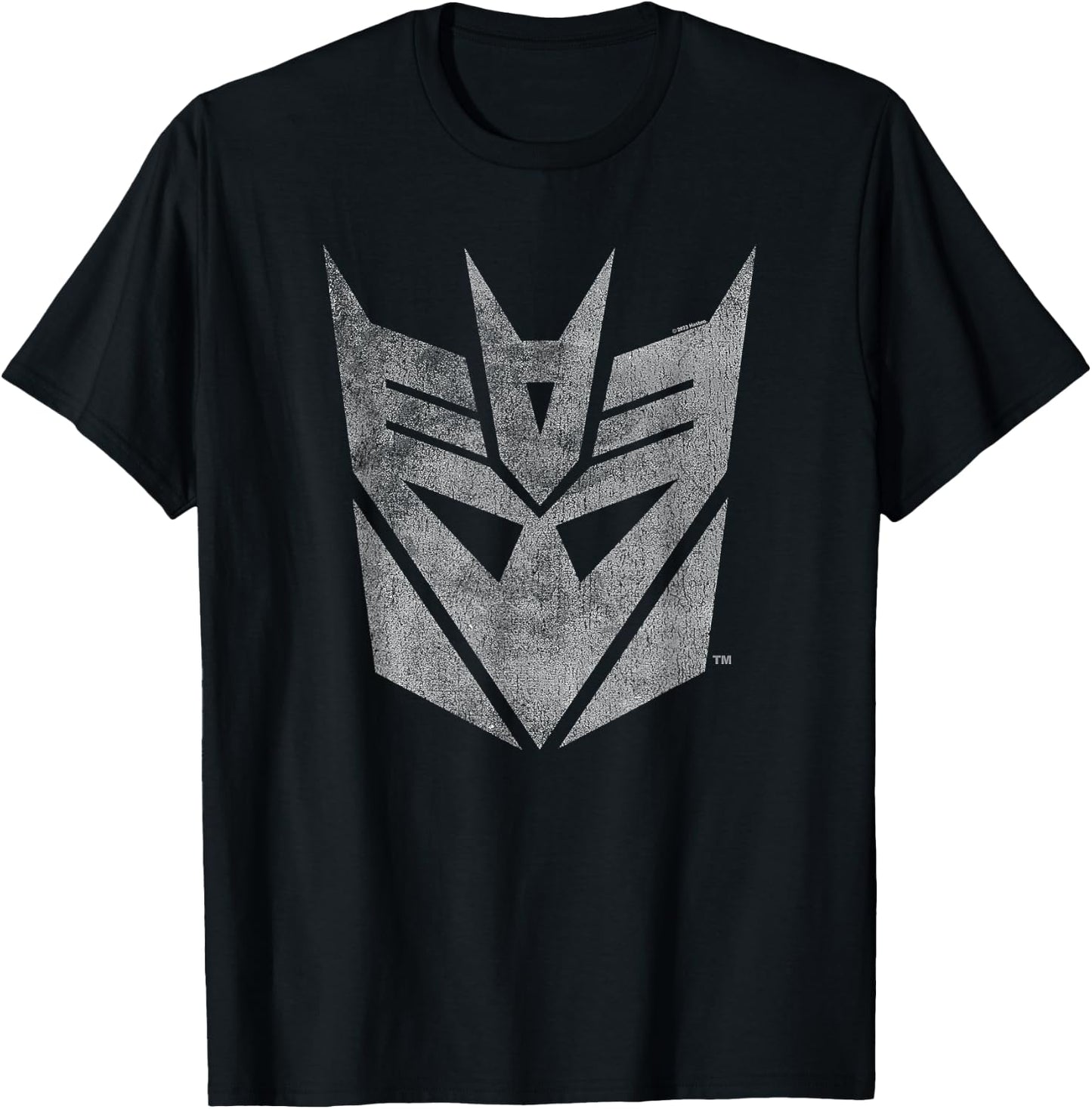 Transformers Decepticons Iconic Distressed Logo T-Shirt - T-Shirt | Black