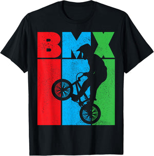 BMX Bike Bicycle BMXer Gift T-Shirt - T-Shirt | Black
