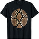 Snake Skin Costume Animal Belly Reptile T Shirt T-Shirt - T-Shirt | Black
