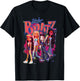 Bratz Girls On Neon Pink Fire , Black, S T-Shirt - T-Shirt | Black