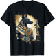 Ancient Egyptian God of the Dead Anubis Egypt Pyramids Sphinx , Black, S T-Shirt - T-Shirt | Black