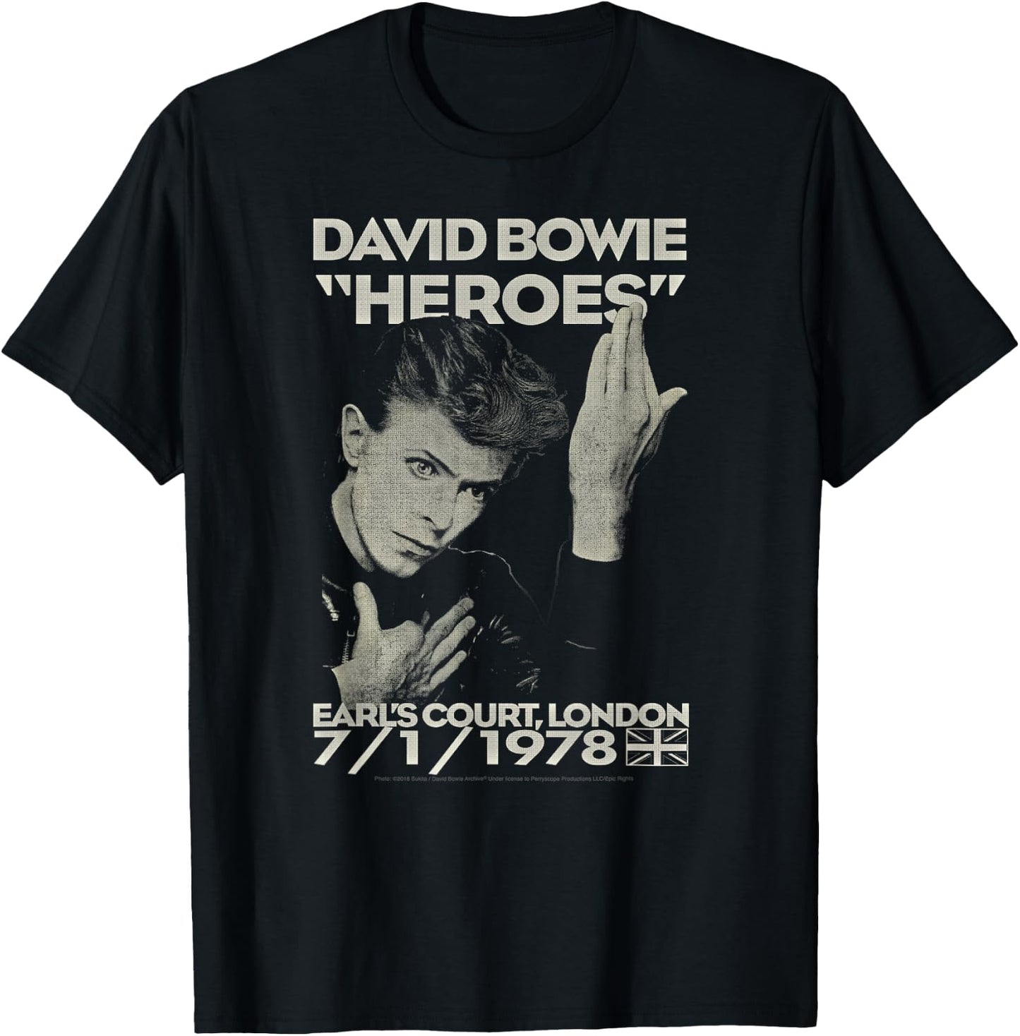 David Bowie - Court of the Count , black T-Shirt - T-Shirt | Black