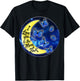 Butterfly Moon I Love You to the Moon and Back T-Shirt - T-Shirt | Black
