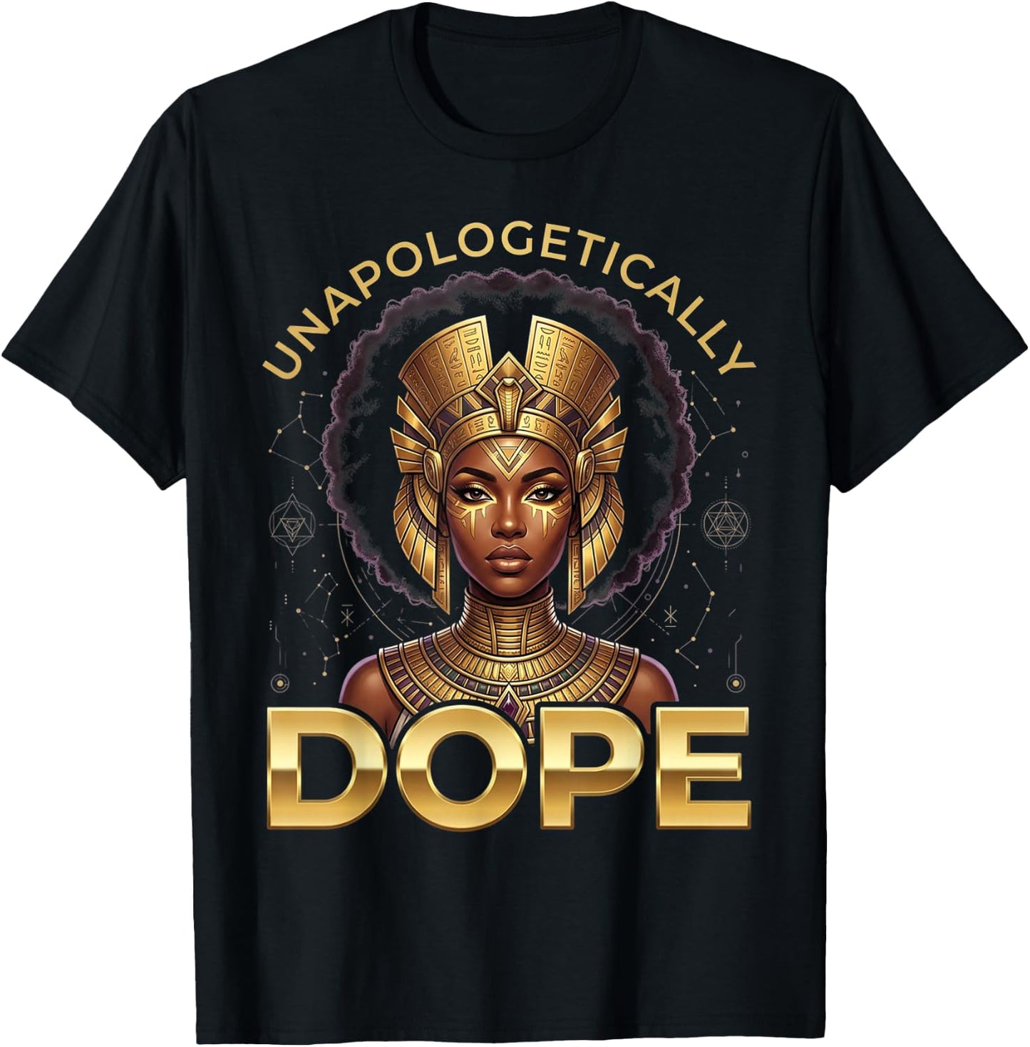 Black Women Unapologetically Dope Juneteenth Black History T-Shirt - T-Shirt | Black