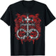 Satanic Gift Satanist Occult Leviathan Cross Baphomet T-Shirt - T-Shirt | Black