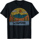 Wyoming Cowboy State National Park Grand Teton Jackson Hole T-Shirt - T-Shirt | Black