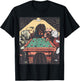 Game Night Time Dogs on Billiards Pool Table Shooting 8 Ball T-Shirt - T-Shirt | Black