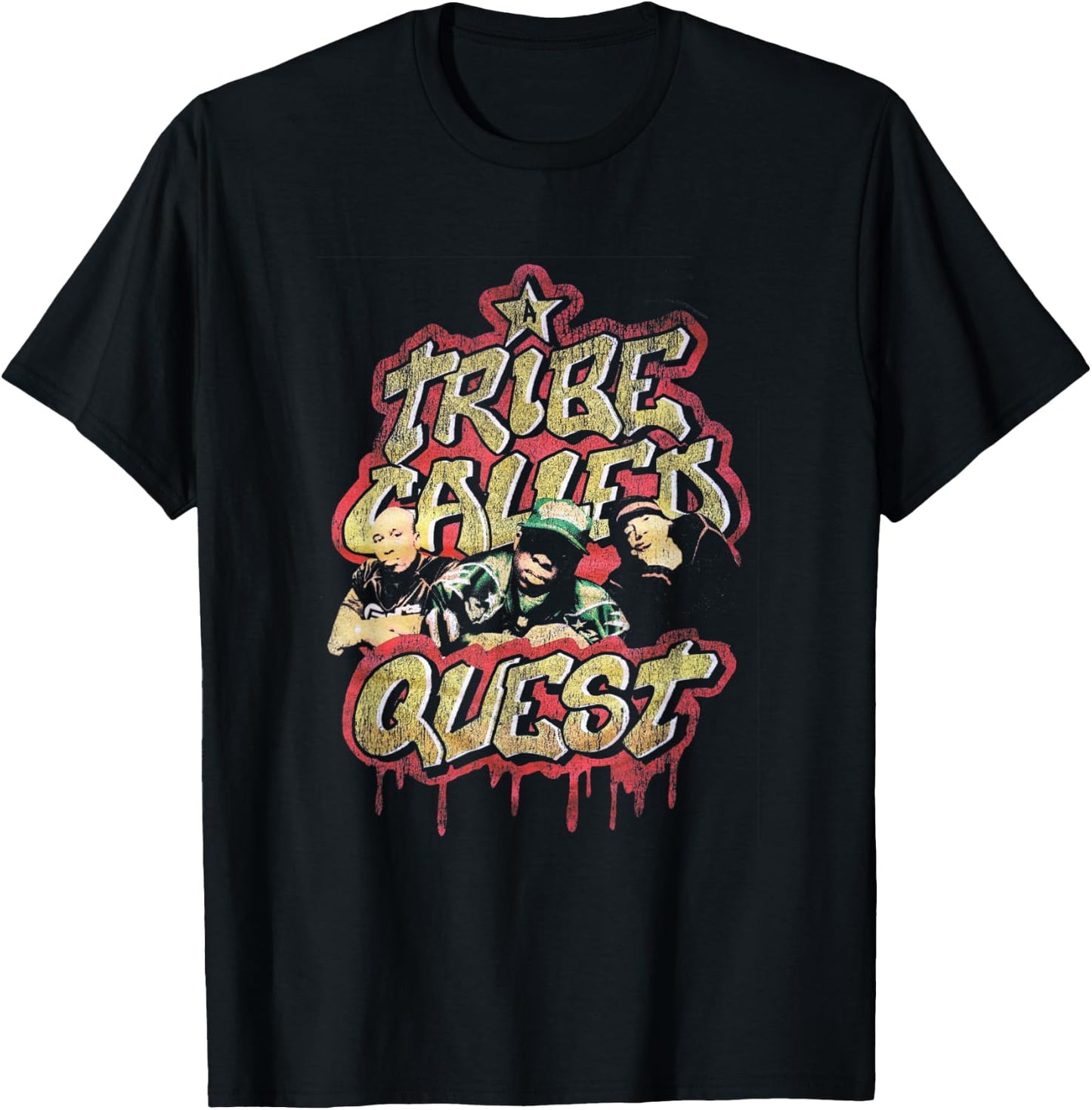 A Tribe Called Quest Graffiti T-Shirt - T-Shirt | Black