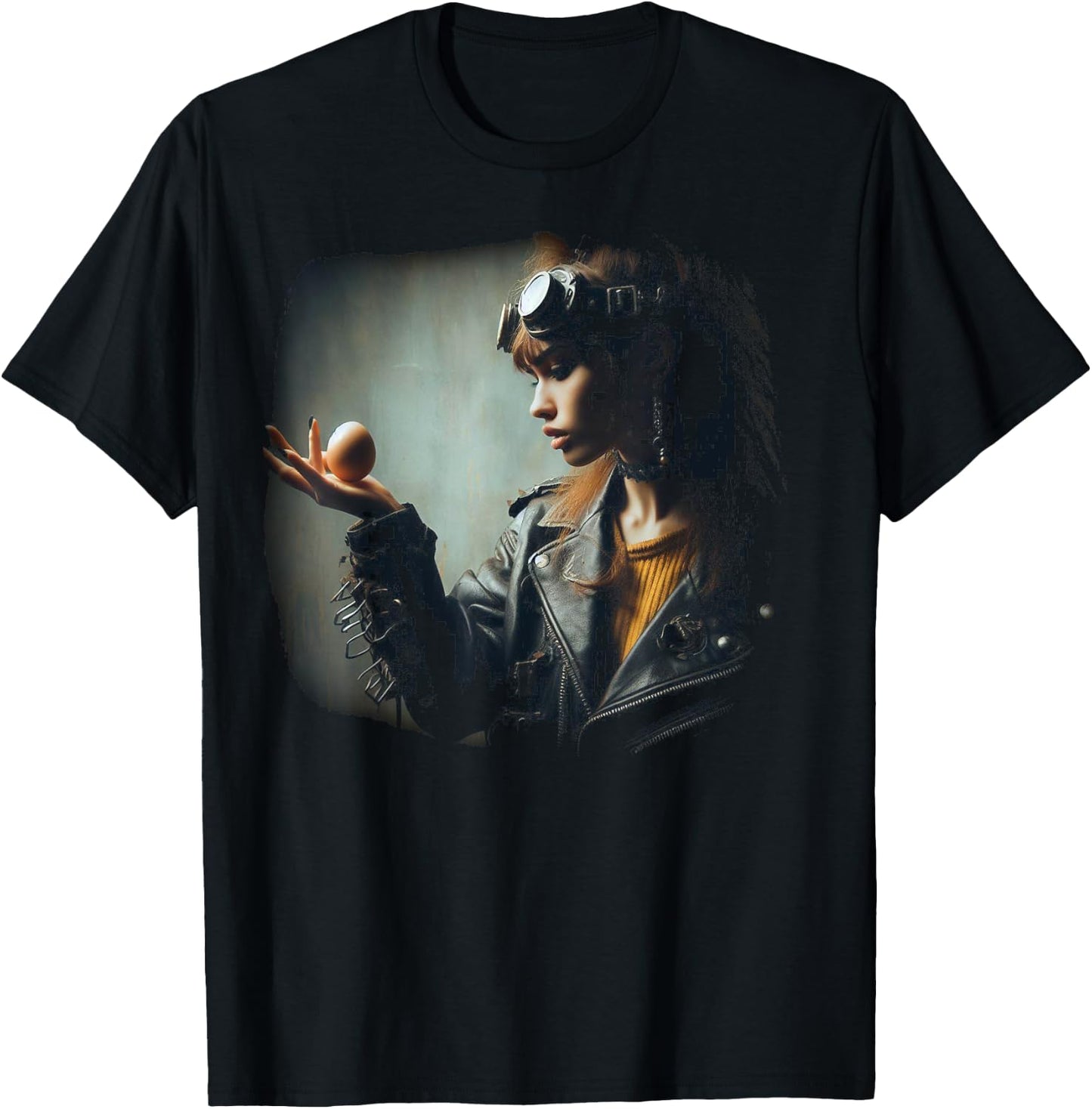 B. F. Raid Who Cracked The Egg T-Shirt - T-Shirt | Black