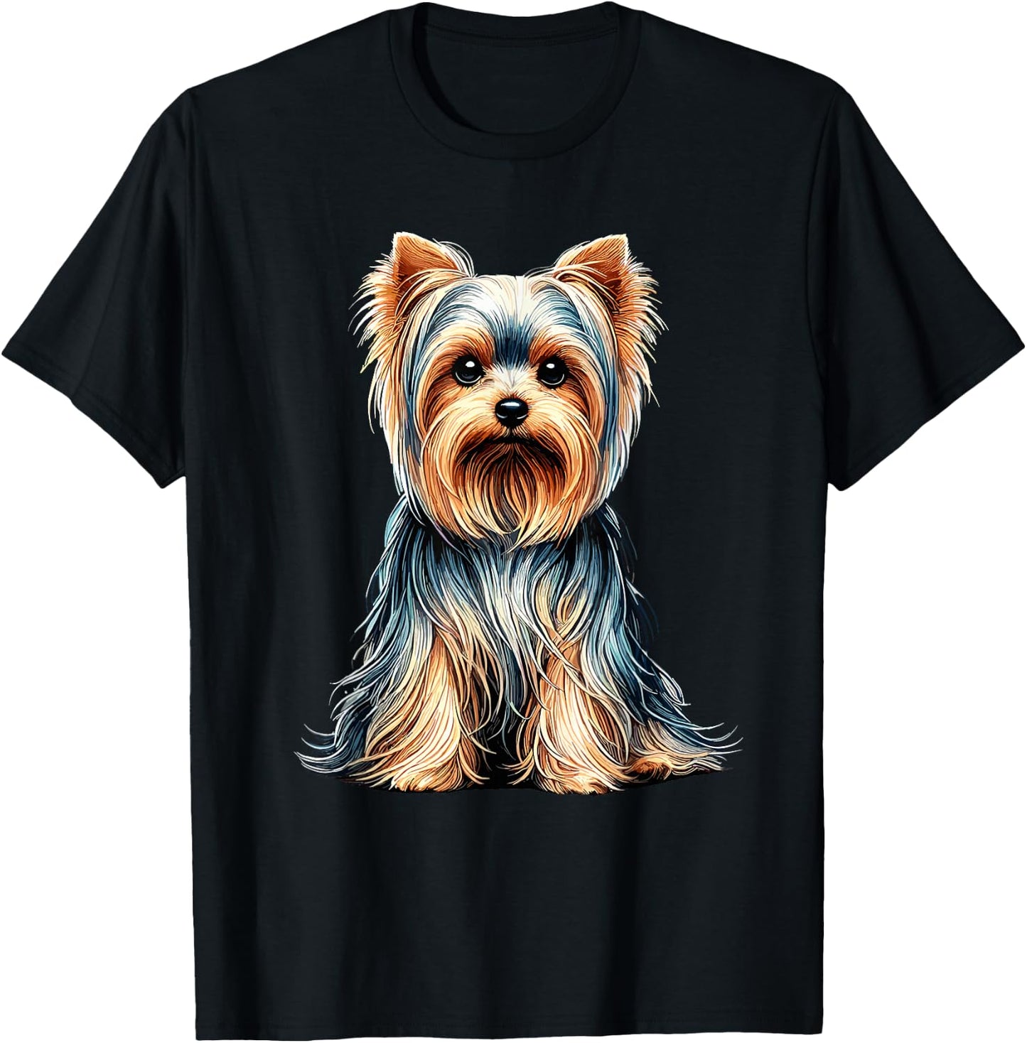 Yorkshire Terrier Terriers Yorkie T-Shirt - T-Shirt | Black